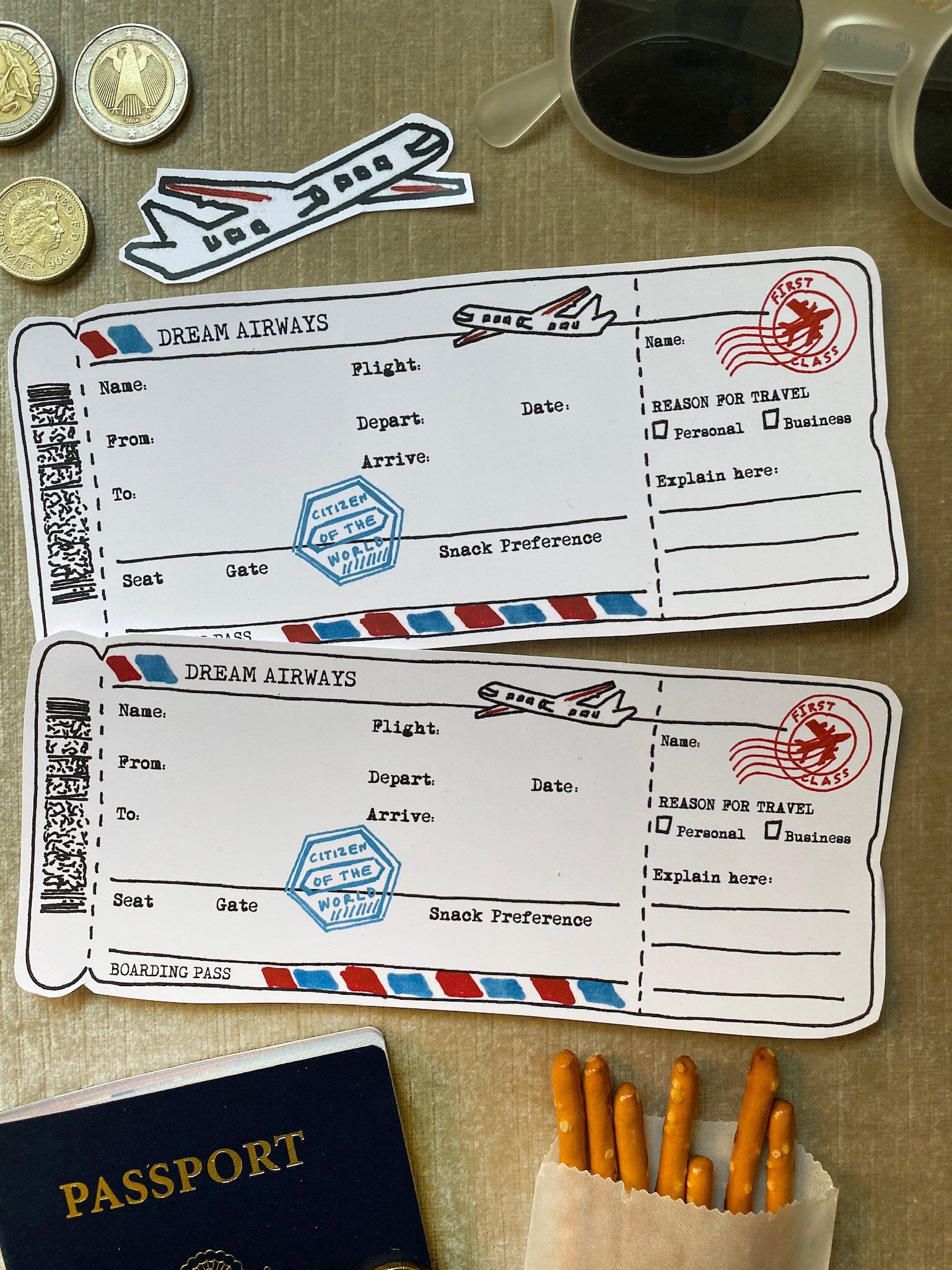 Paper Ticket | Darcy Miller Designs