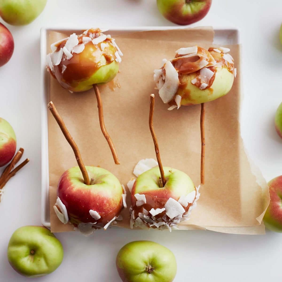 Darcy Miller Designs Caramel Apples to Go, Paper Craft, Healthy Snacks, Apple Craft, Crab Apples, Downloadable Template