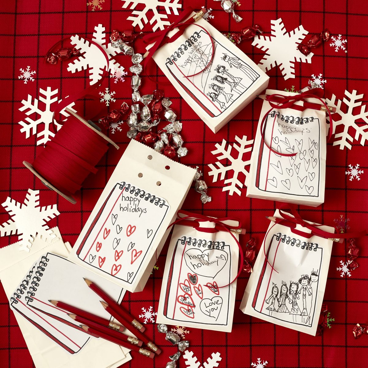 Darcy Miller Designs_gift wrapping, gift tag, holiday, printable, creative gift, sticker, easy wrapping