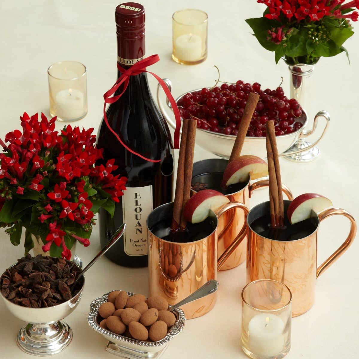Darcy Miller Designs_mulled wine, holiday, new year's, christmas drink, winter drink, party drink, creative bar