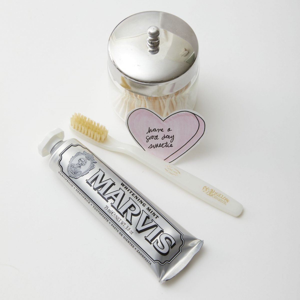 Darcy Miller Designs, Toothpaste with paper heart, Darcy Miller, DIY
