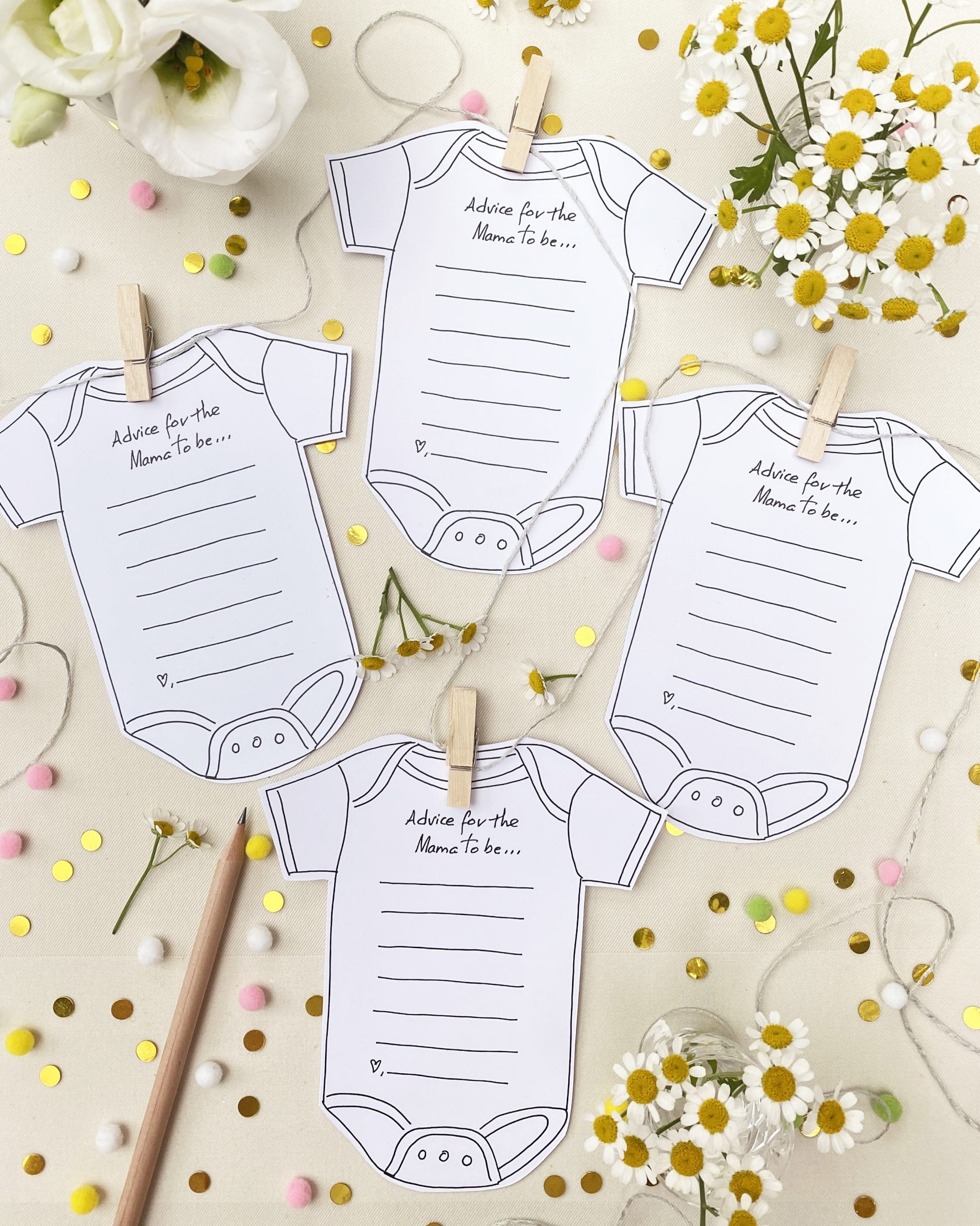 Baby Advice Card | Darcy Miller Designs