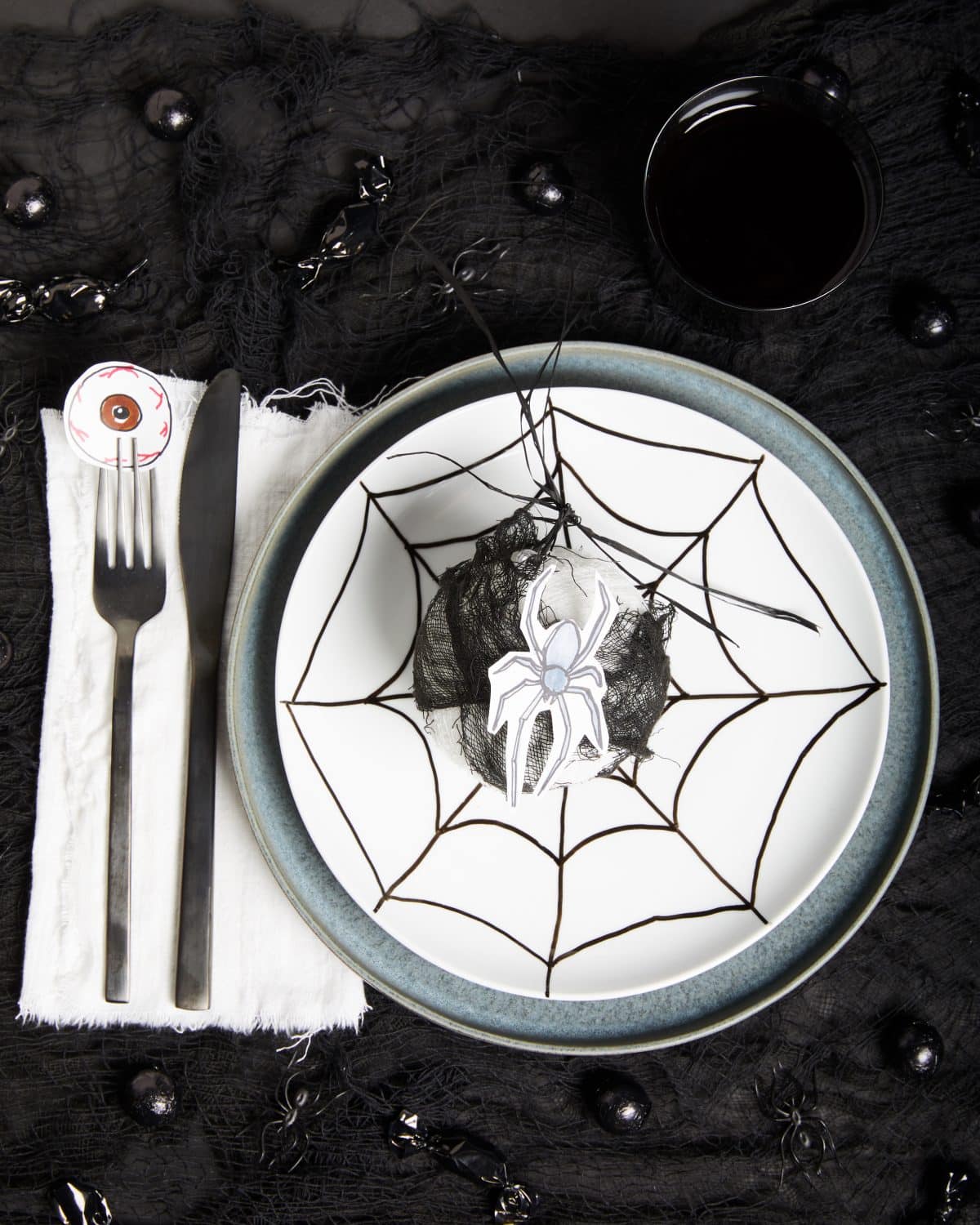 Darcy Miller, Darcy Miller Designs, “Spider Egg” Halloween Surprise Ball Favor