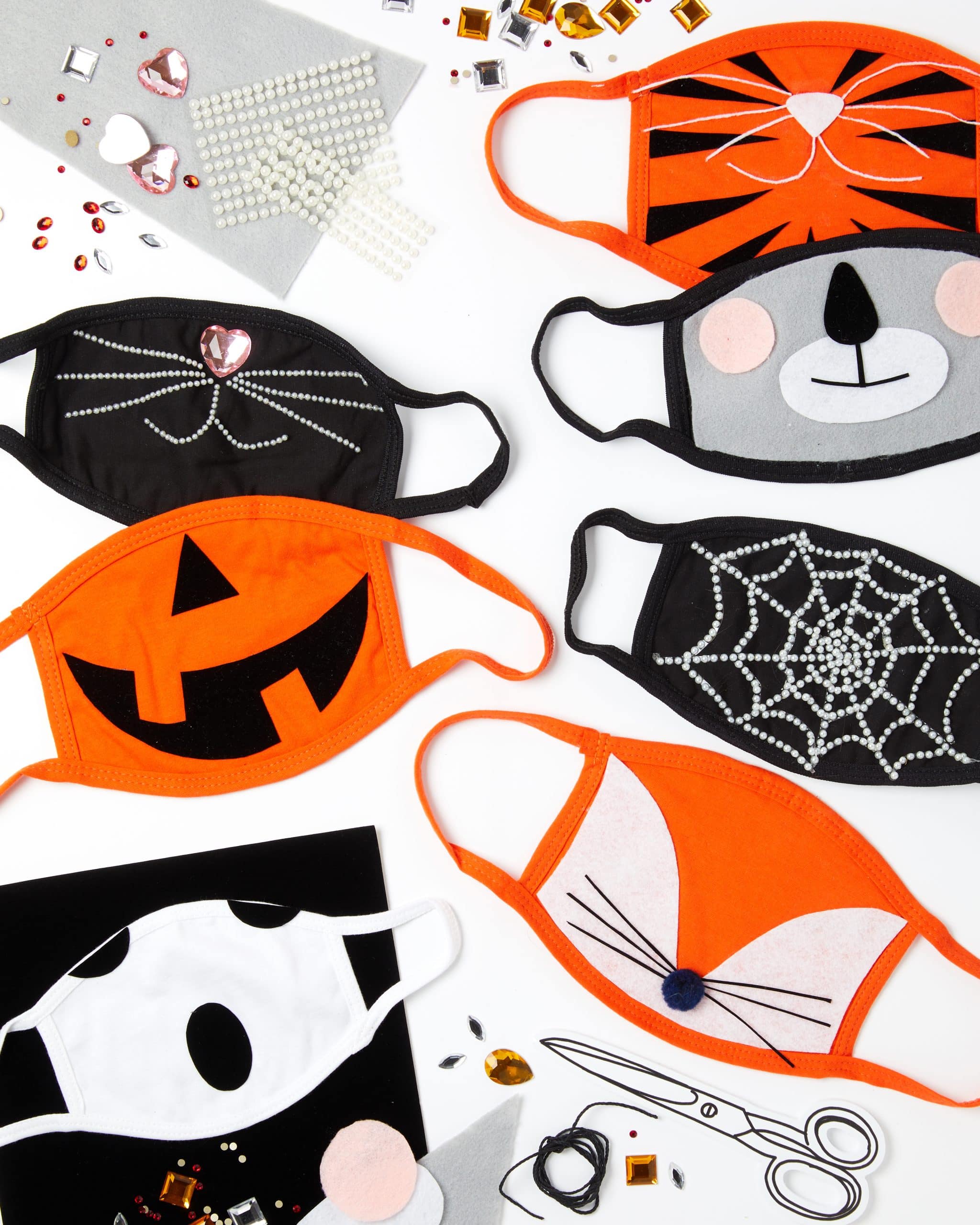 Lejlighedsvis Rise generøsitet DIY Face Masks for Halloween | Darcy Miller Designs